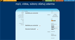 Desktop Screenshot of curro.nazory.eu