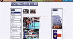 Desktop Screenshot of hnustafightclub.nazory.eu