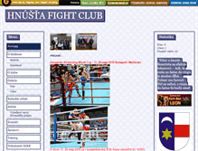 Tablet Screenshot of hnustafightclub.nazory.eu