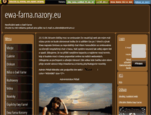 Tablet Screenshot of ewa-farna.nazory.eu